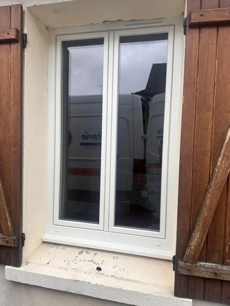 Pose fenêtres PVC à Blandy